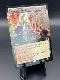 Spectator Seating (Extended Art) 495 Commander: Marvel Super Heroes MTG NM - Image 2