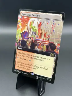 Spectator Seating (Extended Art) 495 Commander: Marvel Super Heroes MTG NM - Image 3