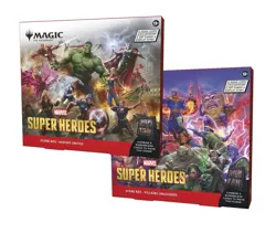 PRIVATE LISTING -Set of 2- Scene Box Marvel Super Heroes MSH MTG - Image 1