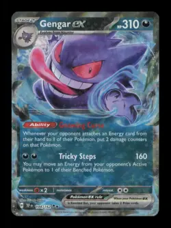 HOLO GENGAR EX DOUBLE RARE 104/162 NM POKEMON - Image 1