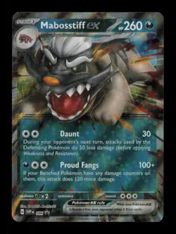 HOLO MABOSSTIFF EX PROMO HOLO 086 NM POKEMON - Image 1