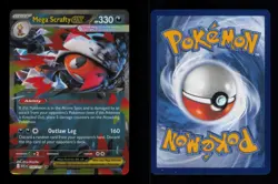 HOLO MEGA SCRAFTY EX DOUBLE RARE 135/217 NM POKEMON - Image 3
