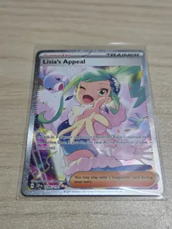 Pokemon TCG Lisias Appeal 246/191 Special Illustration Rare Surging Sparks - NM - Image 4