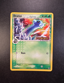 2006 POKEMON DRATINI EX DRAGON FRONTIERS 46/101 REVERSE FOIL STAMPED - Image 1