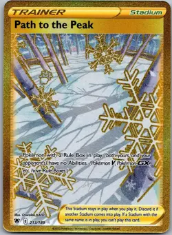 Path to the Peak 213/189 Secret Rare Astral Radiance Pokemon Holo NM/M - Image 1