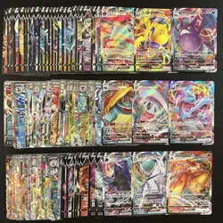 100 ex V Vmax RR RRR Holo Full Arts Lot Set Pokemon Japanese Cards T712 - Image 1