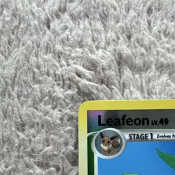 Leafeon 45/111 Rising Rivals Reverse Holo Eng HP90 Pokemon TCG - Image 3