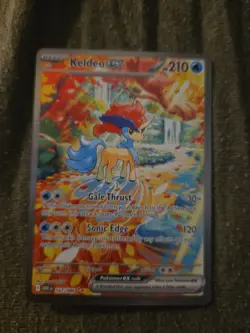 Keldeo EX 167/086 Special Illustration Rare Holo Sv: White Flare Pokemon TCG - Image 1