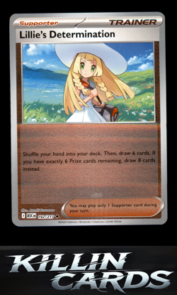 Reverse Holofoil Lillie's Determination 192/217 Pokemon Uncommon ME: Ascended He - Image 1