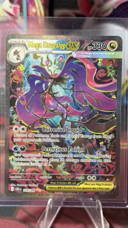 Pokemon Mega Dragalge ex 118/086 Me04: Chaos Rising Holo Sir - Image 1