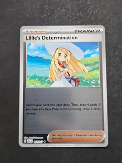 Lillie's Determination 192/217 Uncommon Ascended Heroes Pokemon Reverse Holo NM - Image 1