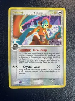 Deoxys (Delta Species) 5/110 Holon Phantoms Reverse Holo - Pokemon Card LP - Image 1