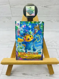 Pikachu as Cosplay Lilo & Stitch Non- Pokemon Pop Culture Fan Art Trading Card - Image 1