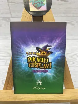 Pikachu as Cosplay Lilo & Stitch Non- Pokemon Pop Culture Fan Art Trading Card - Image 4