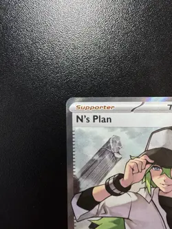 N's Plan 163/086 | Sv: Black Bolt | Holo Pokemon TCG NM - Image 3