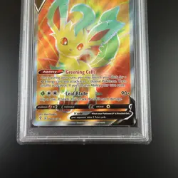 PSA 10 Leafeon V 166/203 Pokemon Evolving Skies Full Art Graded Card - Image 3