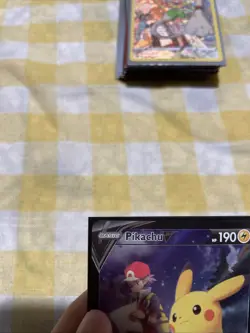 Pokemon Pikachu v Trainer Gallery Holo Card TG16/TG30 Swsh11: Lost Origin - Image 3