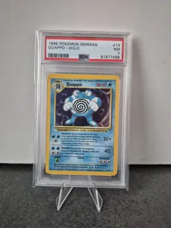 Quappo Pokemon Base Set 13/102 1999 Holo PSA 7 - Image 1