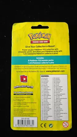 Pokemon XY Breakpoint and XY Fates Collide Blister 2 pk Yveltal Pin - Image 2
