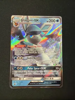 Glaceon GX - SM147 Holo Promo Sun & Moon Promo Pokemon NM - Image 1