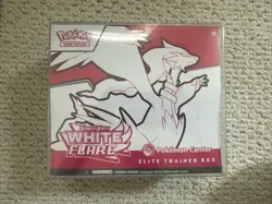 pokemon center white flare etb Sealed Case Included - Image 1