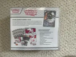 pokemon center white flare etb Sealed Case Included - Image 2
