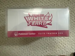pokemon center white flare etb Sealed Case Included - Image 3