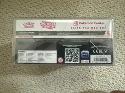 pokemon center white flare etb Sealed Case Included - Image 4