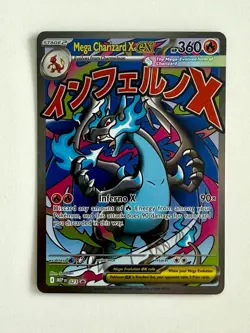 Pokemon TCG Mega Charizard ex Promo 023 Mega Evolution Near Mint - Image 1