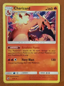 Charizard 3/70 Dragon Majesty Non Holo Rare 2018 Pokemon Card NM - Image 1