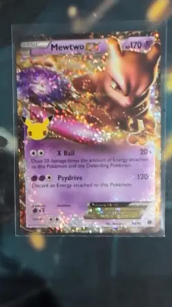 Mewtwo EX 54/99 Classic Collection Celebrations: Classic Collection Pokemon NM - Image 1