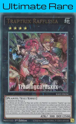 Yu-Gi-Oh! Traptrix Rafflesia : UL RA02-FR034 - Image 1
