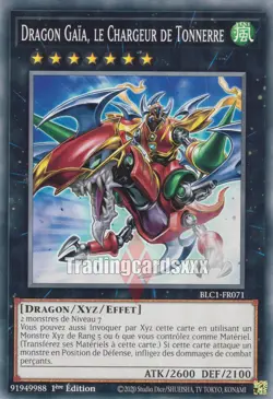 Yu-Gi-Oh! Dragon Gaia, le Chargeur de Tonnerre : C BLC1-FR071 - Image 1