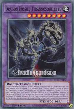 Yu-Gi-Oh! Dragon Fossile Tyrannosquelette : C BLC1-FR132 - Image 1