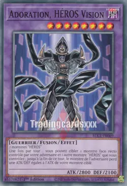Yu-Gi-Oh! Adoration, HEROS Vision : C BLC1-FR069 - Image 1