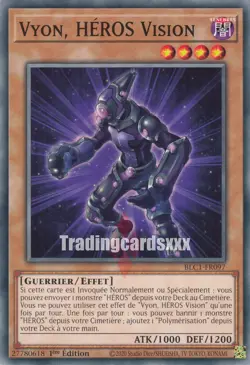 Yu-Gi-Oh! Vyon, HEROS Vision : C BLC1-FR097 - Image 1