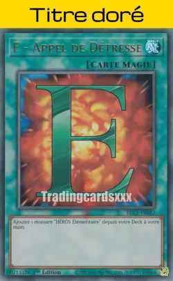 Yu-Gi-Oh! E - Appel de Detresse : TD UR BLC1-FR032 - Image 1