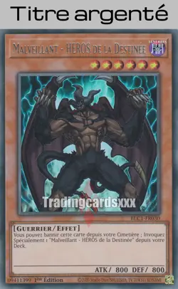 Yu-Gi-Oh! Malveillant - HEROS de la Destinee : TA UR BLC1-FR030 - Image 1