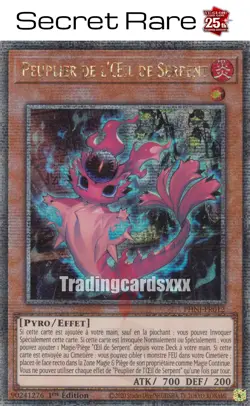 Yu-Gi-Oh! Peuplier de l'Œil de Serpent : QCSE PHNI-FR012 - Image 1