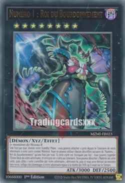 Yu-Gi-Oh! Numero 1 : Roi du Bourdonnement : UR MZMI-FR023 - Image 1