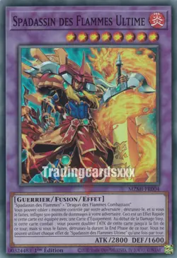 Yu-Gi-Oh! Spadassin des Flammes Ultime : SR MZMI-FR004 - Image 1