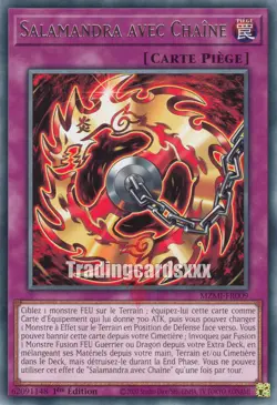 Yu-Gi-Oh! Salamandra avec Chaine : R MZMI-FR009 - Image 1