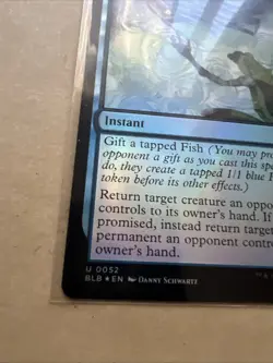 MTG Into the Flood Maw BLB 0052 U NM FOIL - Image 3