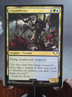 Venomthrope Universes Beyond: Warhammer 40000 MTG Regular Near Mint - Image 1