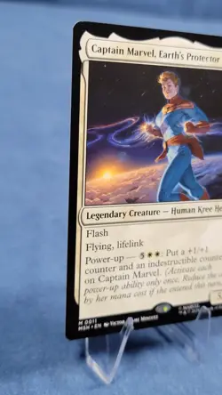 Captain Marvel, Earth's Protector 11 Mythic MTG MSH NM - Image 5