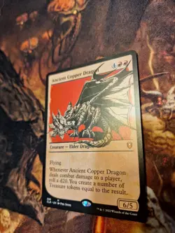 Ancient Copper Dragon - MTG - Commander Legends: BFBG - Mythic - Lightly Played - Image 3