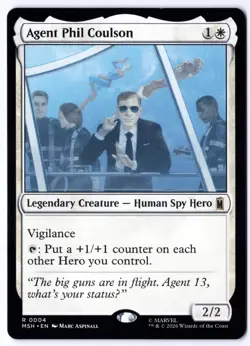 Agent Phil Coulson MSH 4 Magic: The Gathering R NM - Image 1