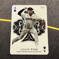 2023 Topps Series 2 - All Aces Insert Logan Webb #AA-43 San Francisco Giants - Image 1