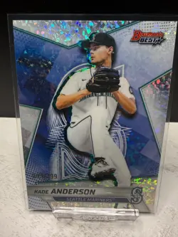 2025 Bowman's Best Top Prospects Kade Anderson #TP-6 Mini-Diamond Refractor /299 - Image 1