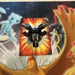 Bakugan Neo Dragonoid Bakubronze Black Gold Pyrus 650G New Vestroia RARE - Image 1